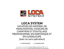 Tablet Screenshot of loca-system.net